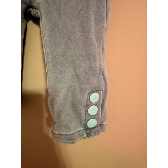 Matilda Jane Light Wash Denim Jeans Baby Toddler Size 2T Button Detail - Picture 7 of 7